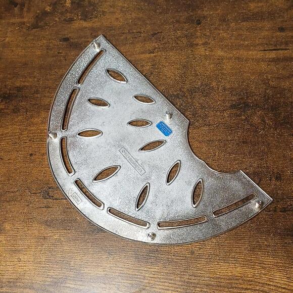 Watermelon Trivet WM Rogers Silver Plate Enamel Tarnish Resistant Japan 10.75" - Picture 2 of 6